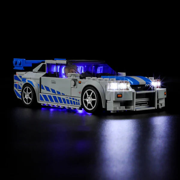 Lightailing Light Kit For 2 Fast 2 Furious Nissan Skyline GT-R (R34) 76917