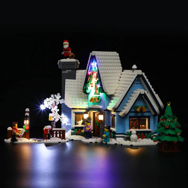 BriksMax Light Kit For Santa’s Visit 10293(Easy-to-install)