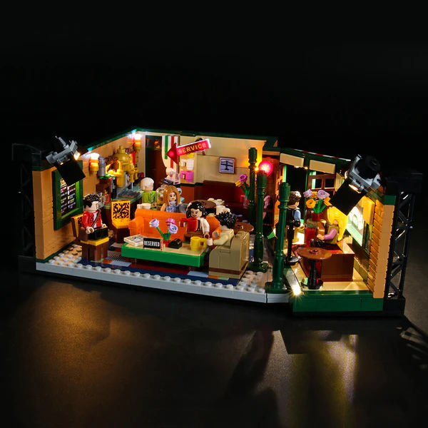 BriksMax Light Kit For Friends Central Perk 21319