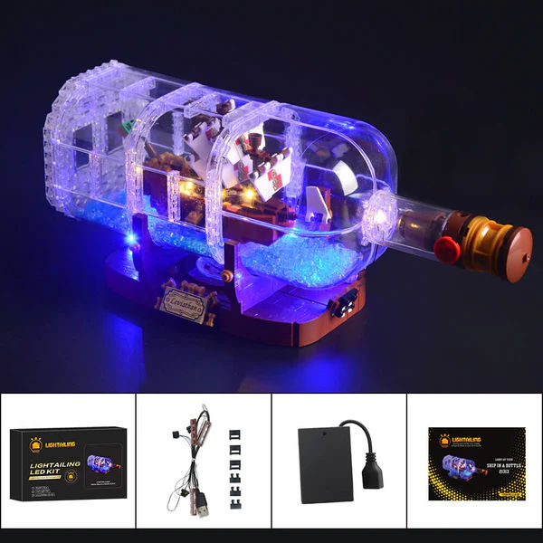 Lightailing Light Kit For Ship in a Bottle 21313