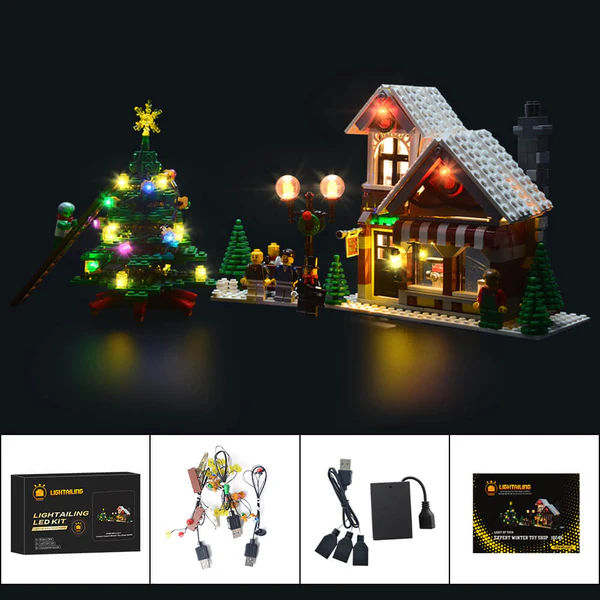 Lightailing Light Kit For Winter Toy Shop 10249